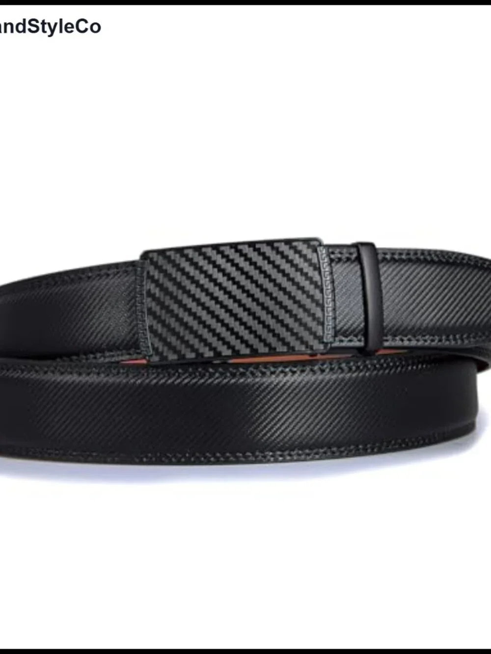 Men's Genuine Leather Ratchet Belt Adjustable Waist Dress Casual